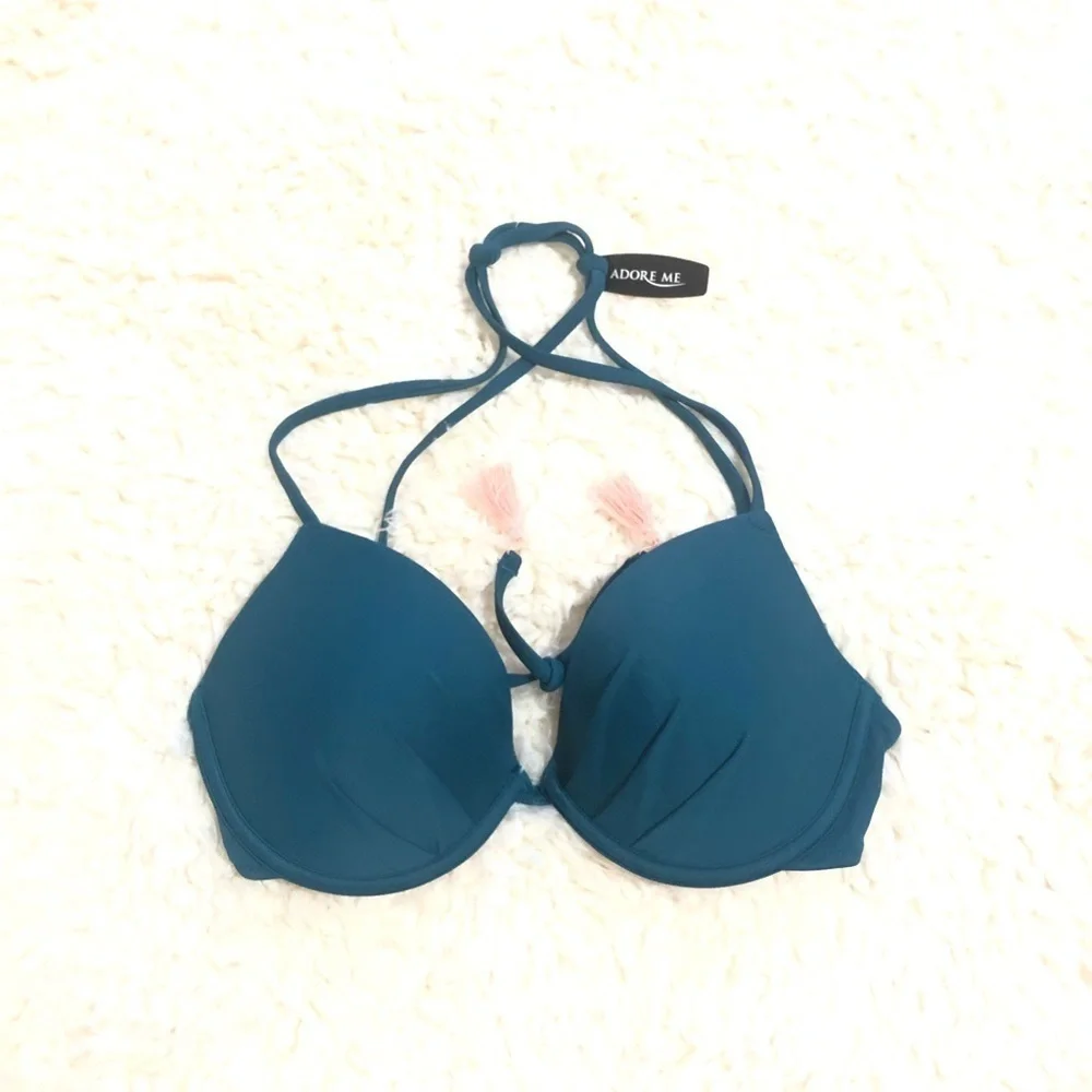Adore me Laila push up bikini top NWT